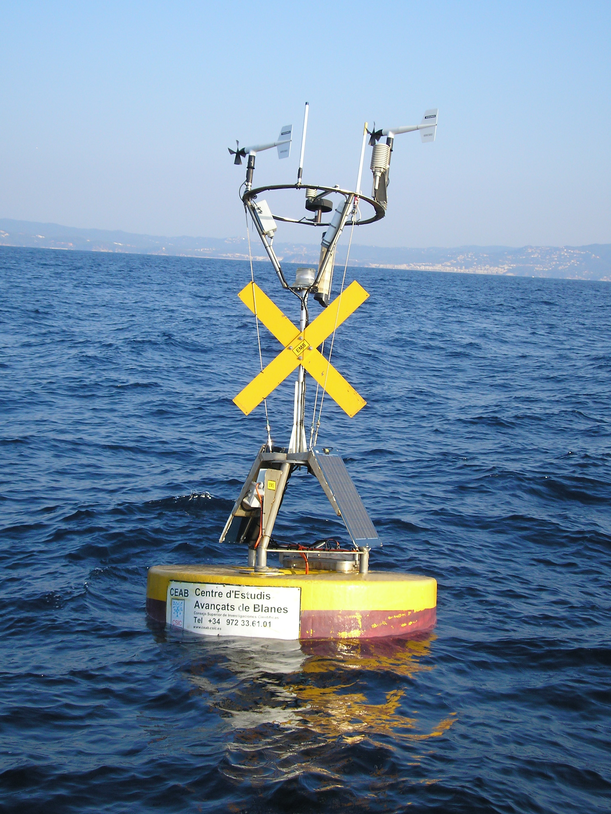CEAB CSIC Oceanographic buoy at Station OOCS