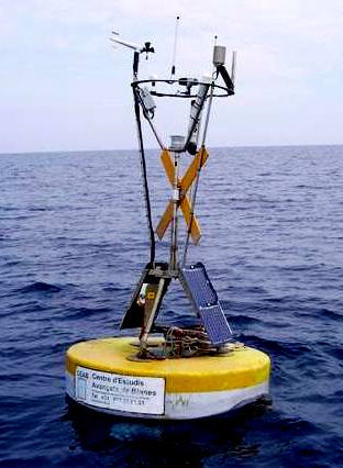 CEAB's meteorological and ocenoagraphic buoy